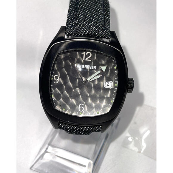 Land Rover Watch Men’s Quartz Calendar Date Swiss Made - New Battery